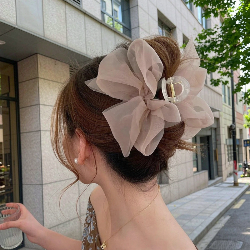 Women'S Fashion Korea - 한국 스타일의 크고 예쁜 리본 장식