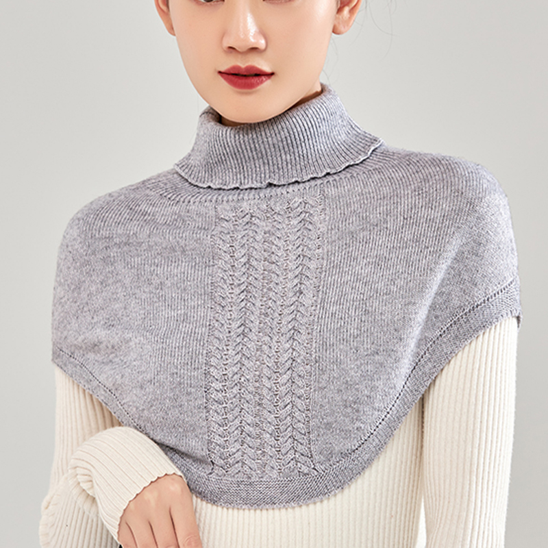 여성용 울 니트 링 스카프 겨울 터틀넥 넥치프 따뜻하고 - Women'S Fashion Korea 리뷰 및 가격
