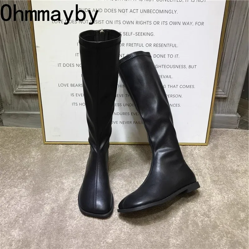 스트리트 스타일 스트레치 여성 무릎 높은 부츠 패션 우 - Women'S Fashion Knee High Boots 리뷰 및 가격