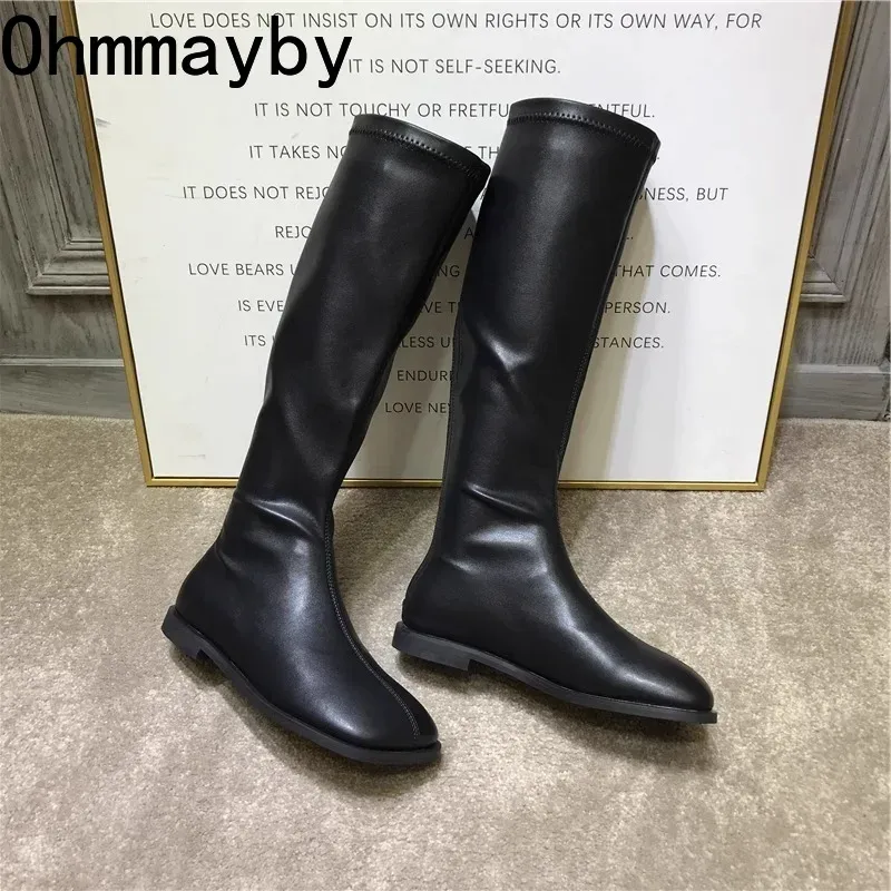 스트리트 스타일 스트레치 여성 무릎 높은 부츠 패션 우 - Women'S Fashion Knee High Boots 리뷰 및 가격