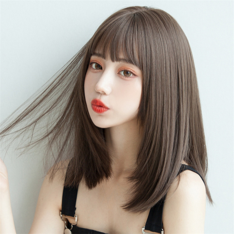 한국 스타일 헤어 익스텐션 합성 패션 젊은 여성 가발  - Women'S Fashion Korea 리뷰 및 가격