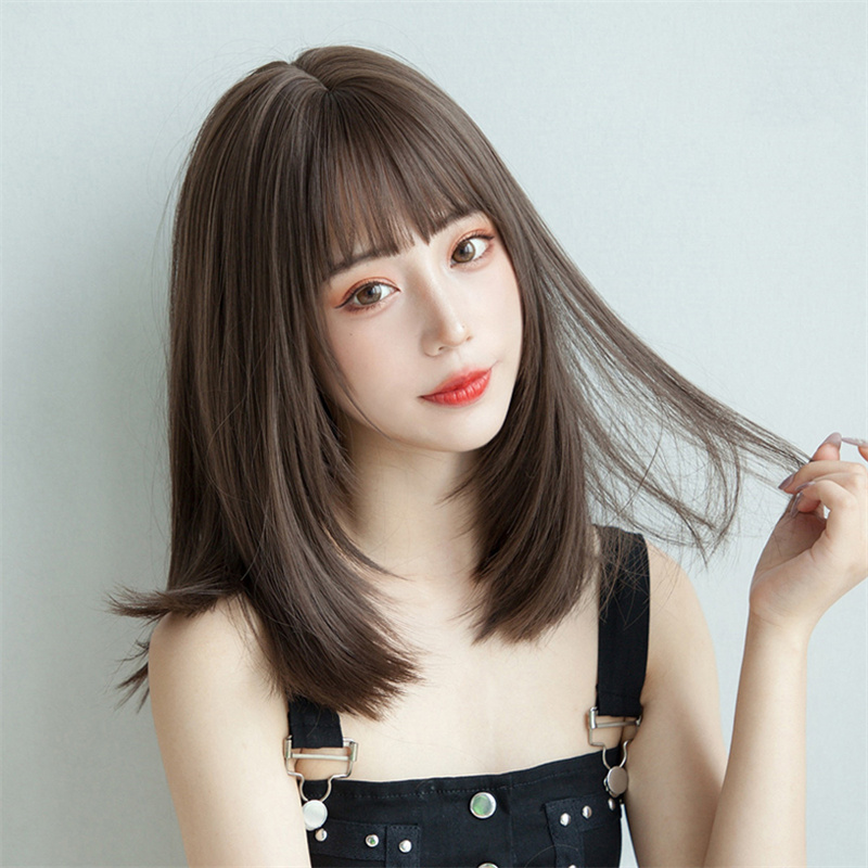 한국 스타일 헤어 익스텐션 합성 패션 젊은 여성 가발  - Women'S Fashion Korea 리뷰 및 가격