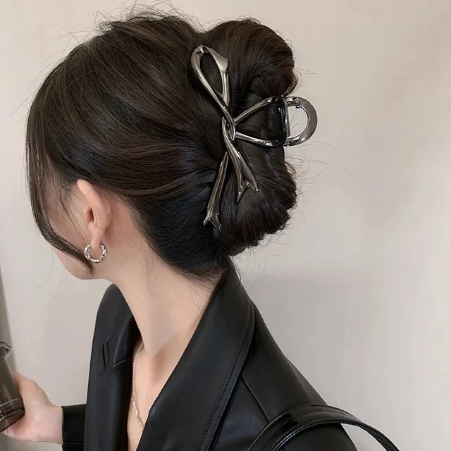 패션 메탈 스타 헤어 클로 클립, 한국 여자 클램프,  - Women'S Fashion Korea 리뷰 및 가격