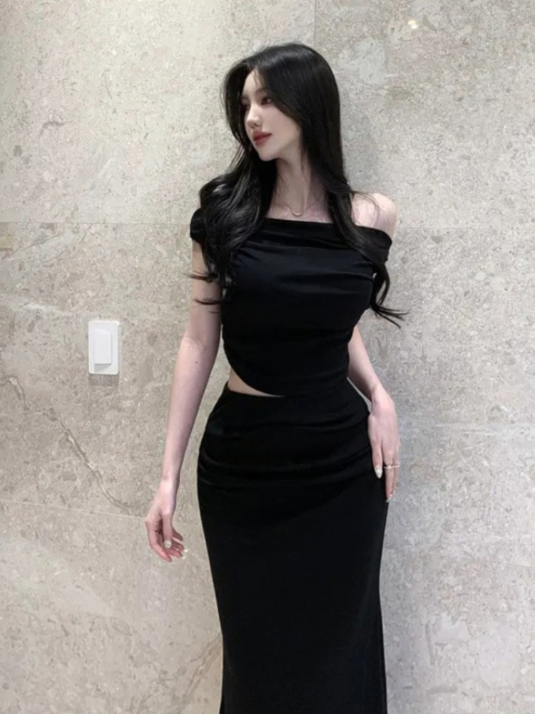 2026 신상품 한국 동대문 투피스 세트 슬림핏 드레이 - Women'S Fashion Korea 리뷰 및 가격